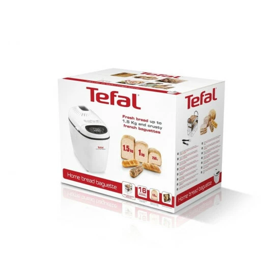 Coupon 😀 Tefal PF610138 1600W Color White - Brotbackautomat (Farbe Weiß, 1,5 Kg, Baguette-Teig, Vorteig, 750 G, 1600 W) 🥰 6 Coupon 😀 Tefal PF610138 1600W Color White - Brotbackautomat (Farbe Weiß, 1,5 Kg, Baguette-Teig, Vorteig, 750 G, 1600 W) 🥰 – Bild 4