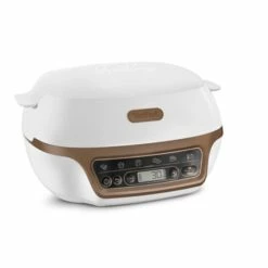 Budget ⌛ TEFAL Cake Factory + KD802112 Intelligente Kuchenmaschine - Weiß / Braun Metallic 🎉 -Antihaftpfanne Verkäufe unnamed file 2984