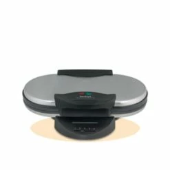 Am billigsten 🥰 Tefal WM 311 D Herz Waffeleisen Doppel Schwarz / Silber 😍
