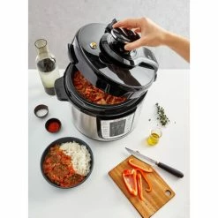 Auslauf 🎁 Tefal Fast & Delicious Multikocher Schnellkochtopf Slow-Cooker 6L 25 Automatikprogramme CY505E 🧨 -Antihaftpfanne Verkäufe unnamed file 316