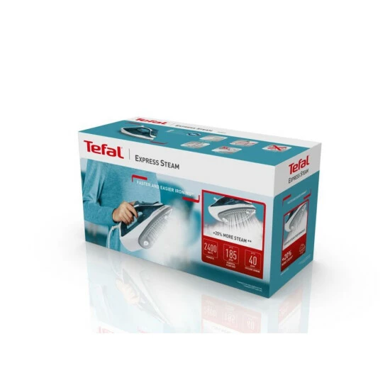 Coupon 🛒 Tefal Express Steam Bügeleisen Dampfgenerator Anti-Kalk 2400W 185g/min FV2839 🎉 4 Coupon 🛒 Tefal Express Steam Bügeleisen Dampfgenerator Anti-Kalk 2400W 185g/min FV2839 🎉 – Bild 2