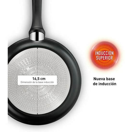 Auslauf 😀 Tefal G2590323 Pfanne, 22 Cm, 18/10 Stahl Bratpfanne Kochgeschirr Induktion Antihaftbeschichtung ⭐ 5 Auslauf 😀 Tefal G2590323 Pfanne, 22 Cm, 18/10 Stahl Bratpfanne Kochgeschirr Induktion Antihaftbeschichtung ⭐ – Bild 3