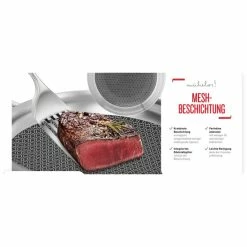 Brandneu 🥰 Tefal Pfannenset Edelstahl ETERNAL MESH °24cm/°28cm + 2 X Jamie Oliver Gravur Glasdeckel + Ingenio Pfannenwender 👍 -Antihaftpfanne Verkäufe unnamed file 3207