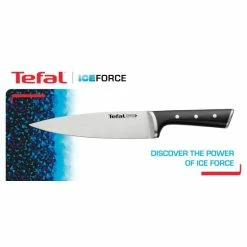 Neu 🎁 Tefal Ice Force 3-Teiliges Set: Kochmesser 20 Cm + Universalmesser 11 Cm + Küchenschere, K232S355 🌟 -Antihaftpfanne Verkäufe unnamed file 3212