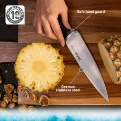 Neu 🎁 Tefal Ice Force 3-Teiliges Set: Kochmesser 20 Cm + Universalmesser 11 Cm + Küchenschere, K232S355 🌟 -Antihaftpfanne Verkäufe unnamed file 3219