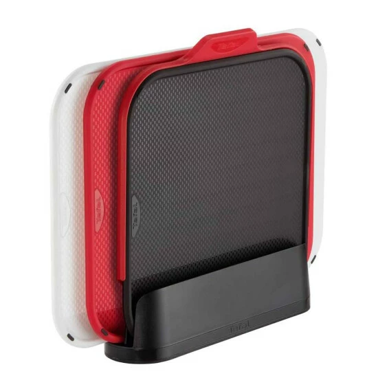 Bestpreis 🥰 Tefal Ingenio 3-tlg. Schneidebrett-Set Mit Ständer ✨ 4 Bestpreis 🥰 Tefal Ingenio 3-tlg. Schneidebrett-Set Mit Ständer ✨ – Bild 2