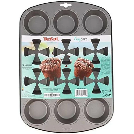 Bestes Angebot 🎉 Tefal Muffinform Für 12 Muffins Backform Backhilfe Muffinförmchen Backblech Form 💯 3 Bestes Angebot 🎉 Tefal Muffinform Für 12 Muffins Backform Backhilfe Muffinförmchen Backblech Form 💯