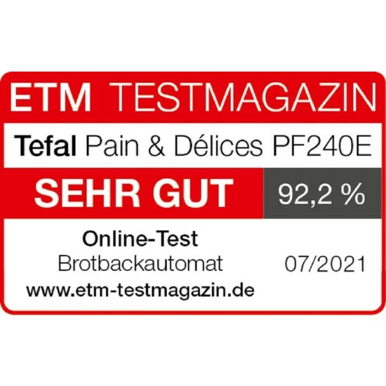 Blitzangebot 🤩 Tefal PF 240E - Brotbackautomat - Silber 🎉 15 Blitzangebot 🤩 Tefal PF 240E - Brotbackautomat - Silber 🎉 – Bild 13