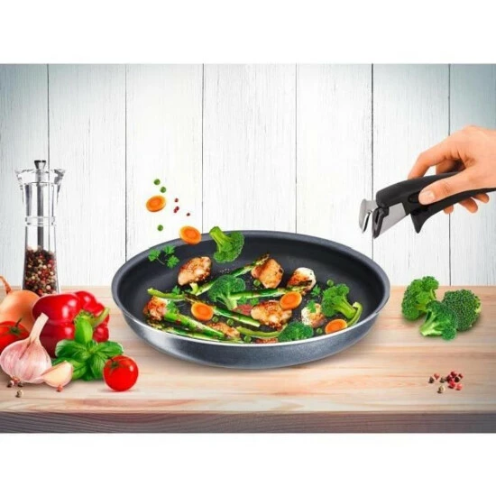 Bester Verkauf 🔔 Tefal L2319002 Ingenio Elegance Set 2 Pfannen Und 1 Griff Aluminium Sc 🧨 4 Bester Verkauf 🔔 Tefal L2319002 Ingenio Elegance Set 2 Pfannen Und 1 Griff Aluminium Sc 🧨 – Bild 2