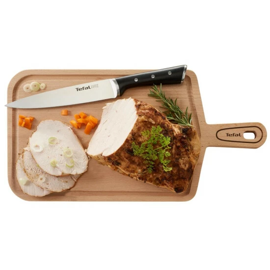 Neu 🌟 Tefal K2320714, Tranchiermesser, 19,8 Cm, Edelstahl, Edelstahl, Schwarz, China, K23207 👏 5 Neu 🌟 Tefal K2320714, Tranchiermesser, 19,8 Cm, Edelstahl, Edelstahl, Schwarz, China, K23207 👏 – Bild 3