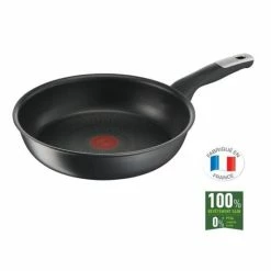 Brandneu 😍 TEFAL G2550302 22 Cm UNBEGRENZTE Pfanne Alle Kochfelder Einschließlich Induktion - Französische Fertigung - Schwarz ❤️