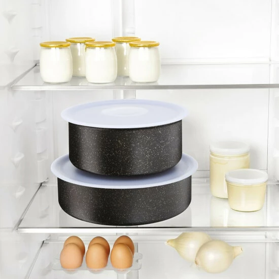 Billig 👏 Tefal L67190 Ingenio Authentic Kasserollen-Set, Alu Schwarz ⭐ 4 Billig 👏 Tefal L67190 Ingenio Authentic Kasserollen-Set, Alu Schwarz ⭐ – Bild 2