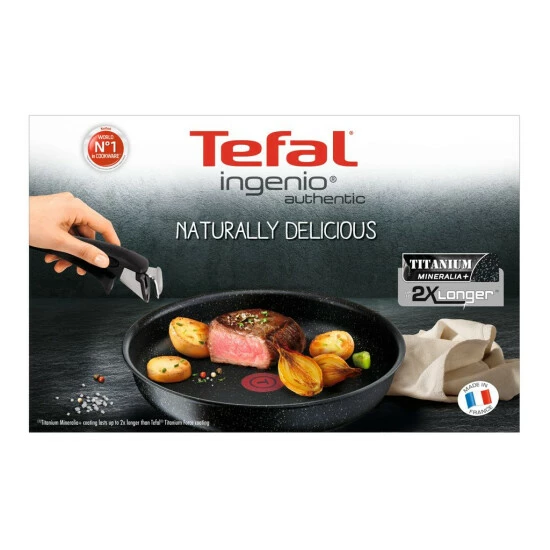 Billig 👏 Tefal L67190 Ingenio Authentic Kasserollen-Set, Alu Schwarz ⭐ 12 Billig 👏 Tefal L67190 Ingenio Authentic Kasserollen-Set, Alu Schwarz ⭐ – Bild 10