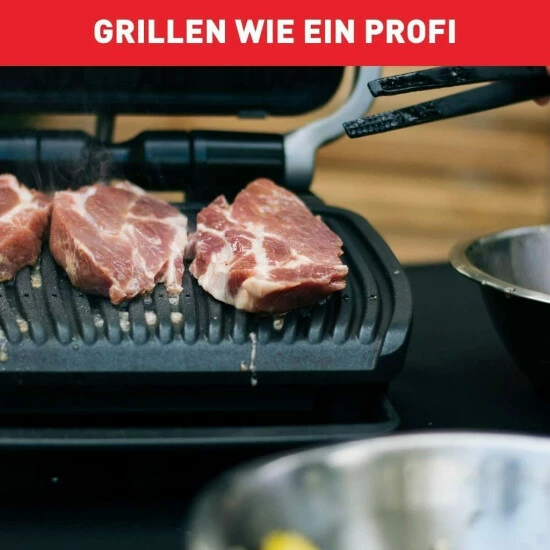 Top 10 💯 Tefal OptiGrill ELITE Kontaktgrill GC750D 2000W + Hamburgerpresse + Rezeptbuch 🔔 5 Top 10 💯 Tefal OptiGrill ELITE Kontaktgrill GC750D 2000W + Hamburgerpresse + Rezeptbuch 🔔 – Bild 3