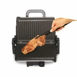 Großhandel 👍 Tefal Minute Grill GC2050 Elektrogrill, 1600 W, Edelstahl, Silber Schwarz ❤️ -Antihaftpfanne Verkäufe unnamed file 3832