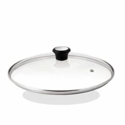 Rabatt 😀 Tefal 28097612, Schwarz, Edelstahl, Transparent, Glas, 26 Cm 🧨 -Antihaftpfanne Verkäufe unnamed file 3855