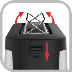 Budget 👍 Tefal Toaster Element TL4308 Schwarz/Edelstahl 😀 -Antihaftpfanne Verkäufe unnamed file 405