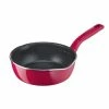 Am billigsten 😍 Chefclub Von Tefal G8061704 Deep Herd 22cm Himbeerrot, Non-Stick-Beschichtung, Kompatibel Mit Allen Lichtern Mit Induktion. 👏