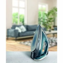 Angebote ✨ Tefal Dampfbügeleisen Ultragliss Plus FV6842 | 2800 W | Abnehmbarer Kalk-Kollektor | 50 G/Min. Dauerdampf | 260 /Min. Dampfstoß | Abschaltautomatik | Kratzfest | Türkis/Grau 🎁 -Antihaftpfanne Verkäufe unnamed file 4282