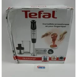 Auslauf 🥰 Tefal HB6598 Stabmixer 0,8L 1000W Schwarz, Edelstahl - Mixer (0,8 L, 0,5 L, Stabmixer, Schwarz, Edelstahl, China, 1000 W) 🥰
