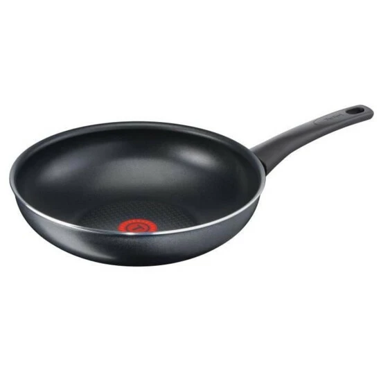Schlussverkauf 👏 Tefal Elegance C36719, Rund, Wok-/Bratpfanne, Schwarz, Titanium-Kraft, 175 °C, Aluminium ⌛ 3 Schlussverkauf 👏 Tefal Elegance C36719, Rund, Wok-/Bratpfanne, Schwarz, Titanium-Kraft, 175 °C, Aluminium ⌛