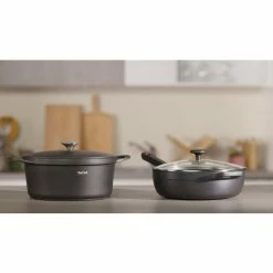 Rabatt ⭐ Tefal Trattoria Servierpfanne, 28cm, 4,3l, Mit Gussdeckel, Aluguss 😀 -Antihaftpfanne Verkäufe unnamed file 454