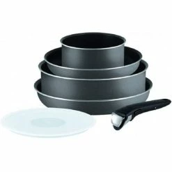 Top 10 💯 Tefal Ingenio L2047402 Kochtopf-Set Mit 6 Töpfen Und Pfannen, Grau (für Alle Herdarten Außer Induktion) 🥰