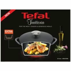Beste Bewertungen von 👍 Tefal Trattoria Topf Mit Gussdeckel, 24cm, 4,57l, Aluguss 🔥 -Antihaftpfanne Verkäufe unnamed file 464