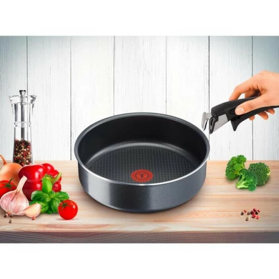 Bestpreis 👍 Tefal L2319102 Ingenio Elegance Schmorpfanne Und Deckel Aluminium Schw 😉 4 Bestpreis 👍 Tefal L2319102 Ingenio Elegance Schmorpfanne Und Deckel Aluminium Schw 😉 – Bild 2