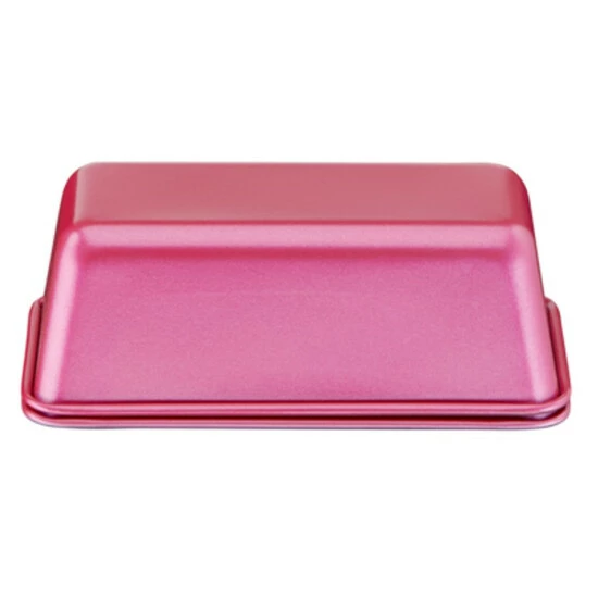 Blitzangebot 🧨 Tefal Creabake Zweiteiliges Langes Kuchen-Set J30795, Kuchenform, Rechteckig, Flache Oberfläche, Pink, Kohlenstoffstahl, China 🥰 3 Blitzangebot 🧨 Tefal Creabake Zweiteiliges Langes Kuchen-Set J30795, Kuchenform, Rechteckig, Flache Oberfläche, Pink, Kohlenstoffstahl, China 🥰