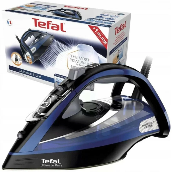 Budget ❤️ Tefal FV9848E0, Trocken- & Dampfbügeleisen, 2,5 M, Schwarz, Blau, Metallisch, 60 G/min, 0,35 L, 3200 W ⭐ 3 Budget ❤️ Tefal FV9848E0, Trocken- & Dampfbügeleisen, 2,5 M, Schwarz, Blau, Metallisch, 60 G/min, 0,35 L, 3200 W ⭐
