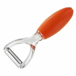 Am billigsten 😉 TEFAL FRESH KITCHEN Schäler Obst Und Gemüse 20x9x3cm K0611814 Transparent Und Orange ✔️