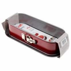 Coupon 🥰 TEFAL Delibake Kuchenform Aus Stahl - Ø 30 X 11 Cm - Rot Und Grau - Mit Scharnier 😀 -Antihaftpfanne Verkäufe unnamed file 4811
