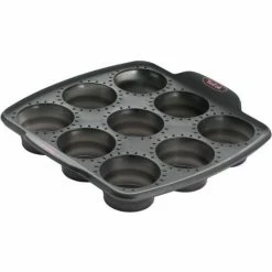 Aktion ⌛ Tefal Crispybake, Muffin-Backform, Rechteckig, Schwarz, Silikon, 90 Mm, 1 Stück(e) ✔️