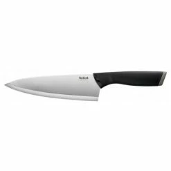 Bestpreis 🔔 Tefal K2213214, Kochmesser, 20 Cm, Edelstahl, Edelstahl, Schwarz 👍