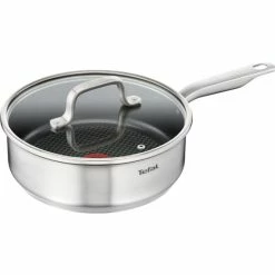 Billig ⭐ Tefal Virtuoso E49132, Rund, Edelstahl, Edelstahl, Keramik, Gas, Halogen, Induktion, 250 °C, Glas 🧨
