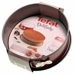 Aktion 😍 TEFAL Delibake Stahlscharnierform - Ø 23 Cm - Rot Und Grau 🎁 -Antihaftpfanne Verkäufe unnamed file 4936