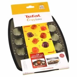 Brandneu 🎁 TEFAL Mould 18 Geriffelte Mini Crispybake - Silikon - 29x21 Cm 😉 -Antihaftpfanne Verkäufe unnamed file 4941
