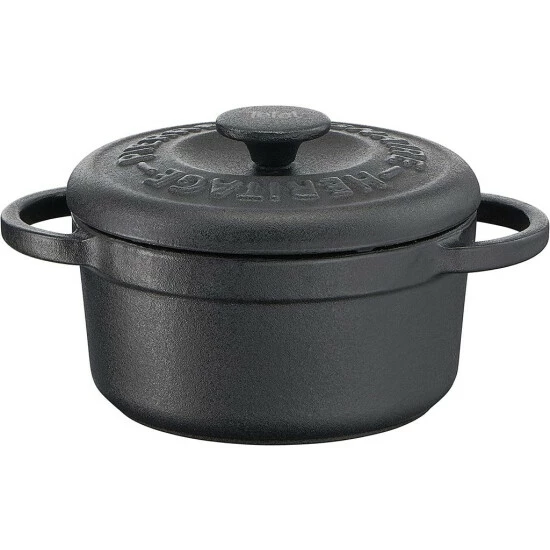 Bestpreis ❤️ TEFAL Set Mit 4 Aufläufen Aus Gusseisen Stone Gagnaire Heritage - Rund - 10 Cm - 0,3 L 🧨 4 Bestpreis ❤️ TEFAL Set Mit 4 Aufläufen Aus Gusseisen Stone Gagnaire Heritage - Rund - 10 Cm - 0,3 L 🧨 – Bild 2