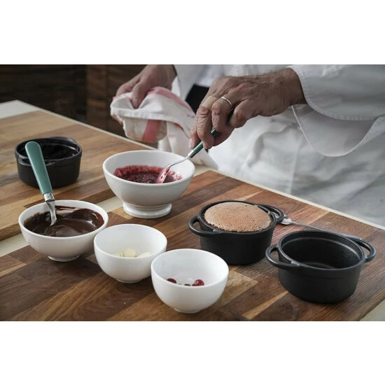 Bestpreis ❤️ TEFAL Set Mit 4 Aufläufen Aus Gusseisen Stone Gagnaire Heritage - Rund - 10 Cm - 0,3 L 🧨 5 Bestpreis ❤️ TEFAL Set Mit 4 Aufläufen Aus Gusseisen Stone Gagnaire Heritage - Rund - 10 Cm - 0,3 L 🧨 – Bild 3