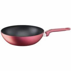 Bestes Angebot ⌛ Tefal Daily Chef G2731972, Rund, Wok-/Bratpfanne, Rot, Titan, 175 °C, Aluminium 💯 -Antihaftpfanne Verkäufe unnamed file 5026