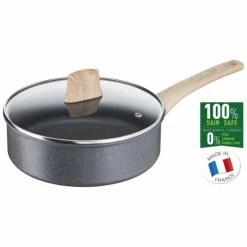 Besorgen 😀 TEFAL G2663202 NATURAL FORCE Sauteuse 24 Cm, Mineralia + Antihaftbeschichtung, Alle Kochfelder Auch Induktion 🌟