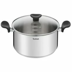 Besorgen ⭐ Tefal Primary E30846 Kochtopf Inkl. Deckel, Edelstahl, 24 Cm Durchmesser, Induktionsherd-geeignet 🥰