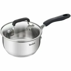 Brandneu 🔥 Tefal G7155S14 Cook&Cool Edelstahl Topfset 5-teilig Mit Glasdeckel Inkl. 28 Cm Bratpfanne Mit ThermoSpot, Für Alle Herdarten ⌛ -Antihaftpfanne Verkäufe unnamed file 5127