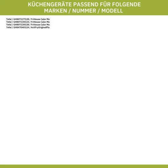 Coupon 🤩 Filter Tefal SS-991268 Für Heissluft-Fritteuse ActiFry 💯 10 Coupon 🤩 Filter Tefal SS-991268 Für Heissluft-Fritteuse ActiFry 💯 – Bild 8