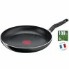 Blitzangebot 🎁 Tefal C26704, Rund, Allzweckpfanne, Schwarz, Titan, Aluminium, Thermo-Punkt 🥰