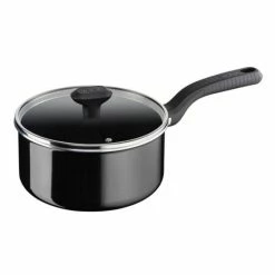 Aktion ✔️ Tefal So Intensive D5033002, Rund, Schwarz, Aluminium, Titanium Extra, Schwarz, Emaille ✨