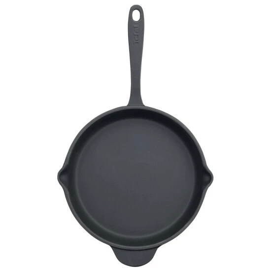 Schlussverkauf 🔥 Tefal Trattoria E2250504, Rund, Allzweckpfanne, Schwarz, Emaille, 250 °C, Eisenguss 🎁 6 Schlussverkauf 🔥 Tefal Trattoria E2250504, Rund, Allzweckpfanne, Schwarz, Emaille, 250 °C, Eisenguss 🎁 – Bild 4