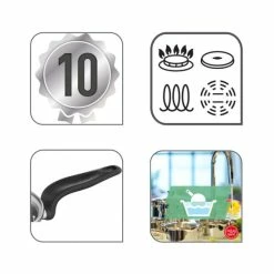 Coupon 😀 TEFAL E3090604 PRIMÄRE Edelstahlpfanne Mit Antihaftbeschichtung 28 Cm Induktionskompatibel 😍 -Antihaftpfanne Verkäufe unnamed file 5289