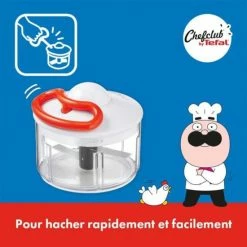 Budget ⭐ Chefclub Von Tefal G805S304 Lebensmittel & The Gang: 24cm Poel + 5Sec 500ml Manueller Chopper + 34cm Pizza-Platte + Rezeptheft. ✔️ -Antihaftpfanne Verkäufe unnamed file 5459